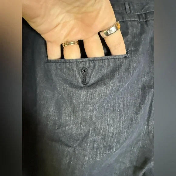 LOFT Blue Navy Trousers Jeans size 10 - Picture 9 of 10